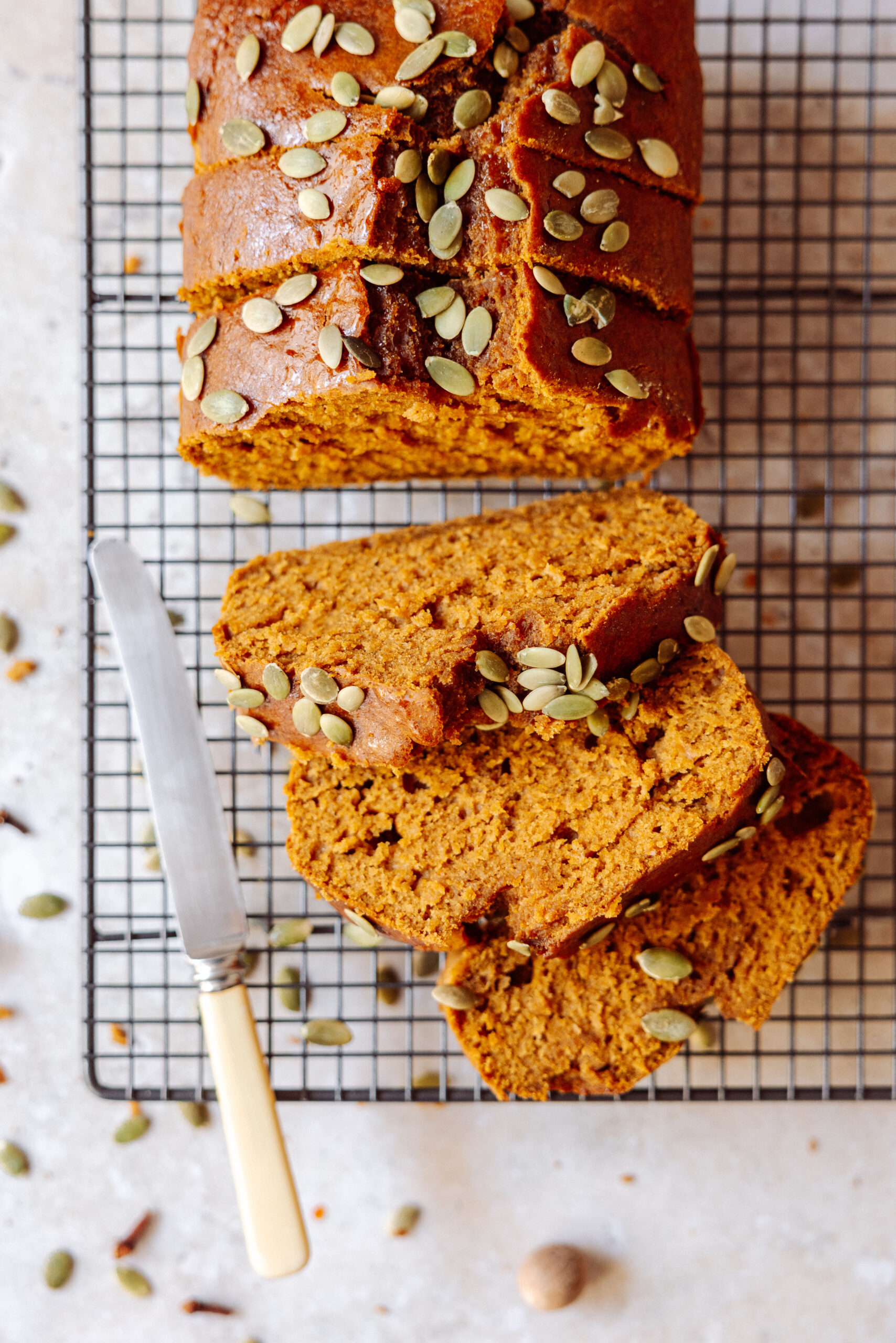 spiced protein bread